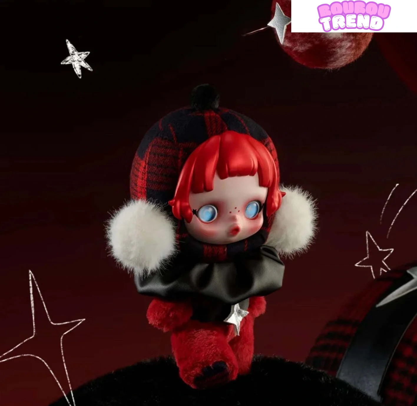 Poupées en peluche SKULLPANDA Série Symphonie d'Hiver, Boîte Surprise – Image 4