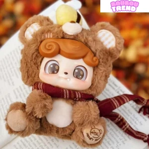 Poupées en peluche de la série préscolaire Q KID Animal, boîte surprise