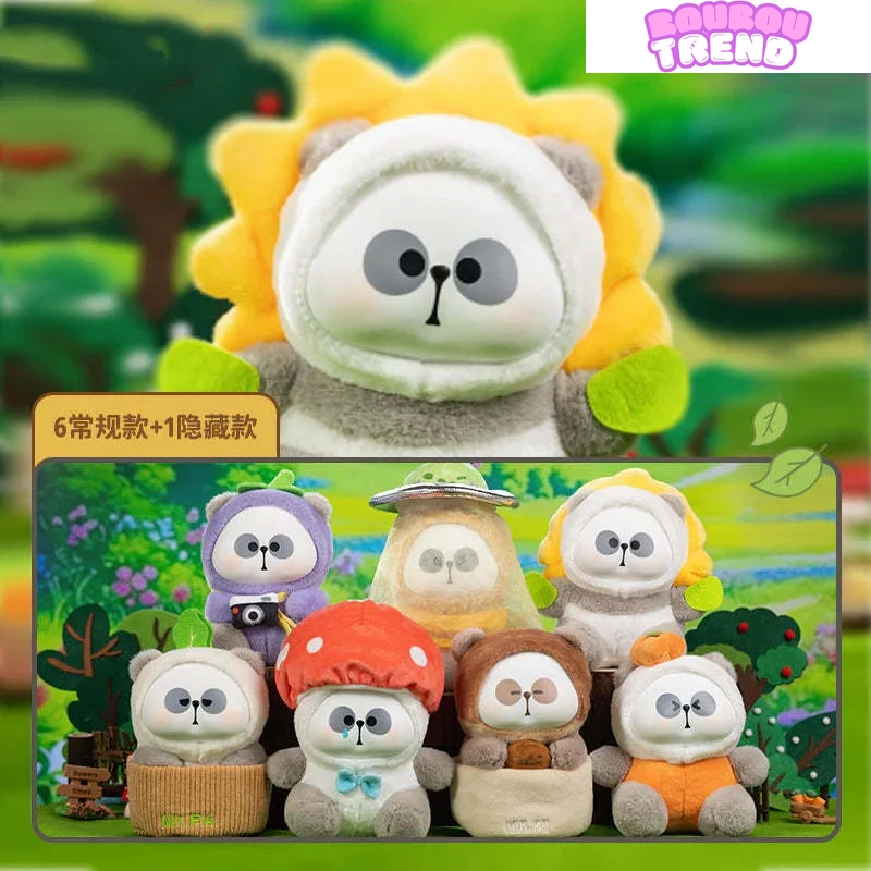 Poupées en peluche de la série des légumes échappés MR PA - Détails