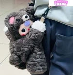 Sac bandoulière en peluche série Baby Three Bear Hug
