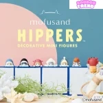 Figurines Mini Décoratives HIPPERS Sonny Angel x Mofusand, Boîte Surprise