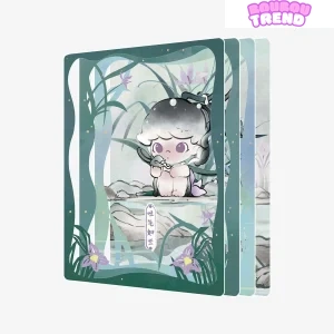 Cartes de collection de la série Figures DIMOO Histoires dans la tasse